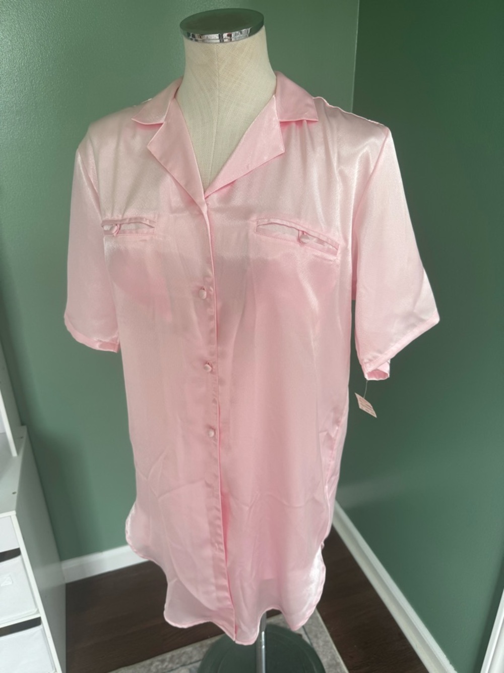 NWT Vintage Lord & Taylor pajama shirt